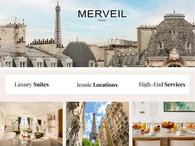 Plan de l'établissement Merveil - Family Suite - Tour Eiffel - Finlay