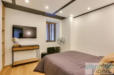Télévision ou salle de divertissement dans l'établissement 170 - Sublime Flat in Center of Paris