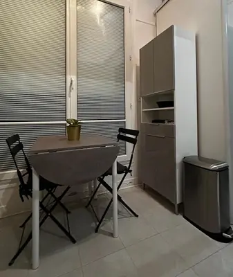 Cuisine ou kitchenette dans l'établissement CHAMPS ELYSEES No 76