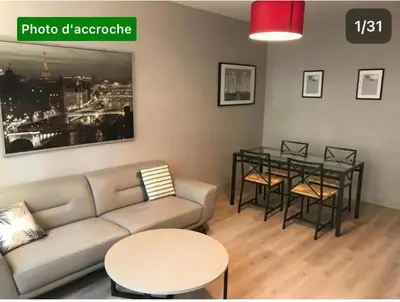 Coin salon dans l'établissement Pavillon Tawfik 1 à 4 personnes chez l’habitant