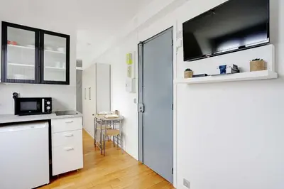 Cuisine ou kitchenette dans l'établissement Elegant studio - 2P - Chaillot