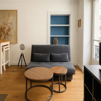 Coin salon dans l'établissement CHAMPS DE MARS - SUFFREN