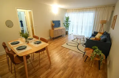 Télévision ou salle de divertissement dans l'établissement Apartment Paris 15