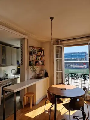 Plan de l'établissement Appartement lumineux - vue sur le canal