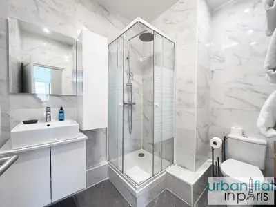 Salle de bains dans l'établissement 23 - Charming Parisian Flat in Paris