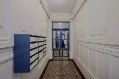 Un ou plusieurs lits dans un hébergement de l'établissement Luxury in the heart of Paris - 1BR-4P - Bourse