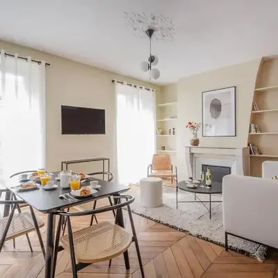 3#Two Bedrooms#Champs Elysées#Arc de Triomphe#AC