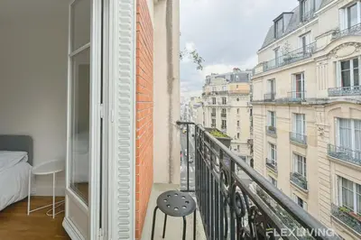 Balcon ou terrasse dans l'établissement Flexliving - room - Abbé Groult