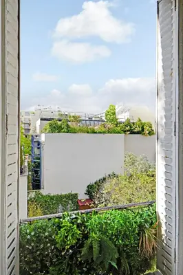 Balcon ou terrasse dans l'établissement Lovely Studio