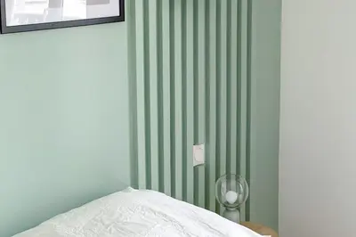 Un ou plusieurs lits dans un hébergement de l'établissement Flexliving - room - Echiquier