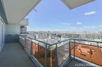 Balcon ou terrasse dans l'établissement Flexliving - room - Saint Amand