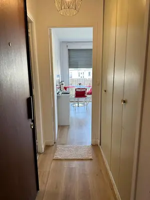 Cuisine ou kitchenette dans l'établissement Bonito apartamento cerca De la Torre Eiffel