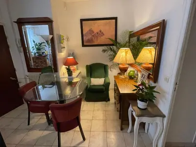 Coin salon dans l'établissement Appartement Paris