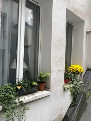 Jardin de l'établissement Appartement Paris arrondissement 10