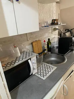 Cuisine ou kitchenette dans l'établissement Djawed