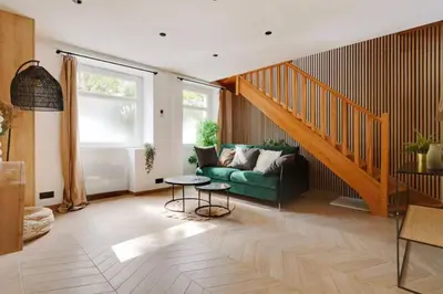 Coin salon dans l'établissement REPUBLIQUE - Cozy Appartement L001