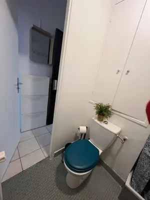 Salle de bains dans l'établissement Studio Paris 20e