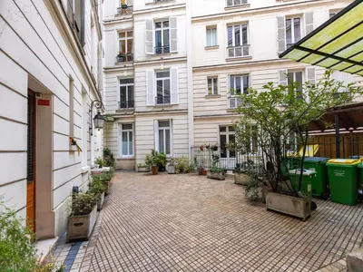 Jardin de l'établissement Studio COSY - WAGRAM - Mobility lease