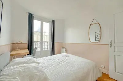 Un ou plusieurs lits dans un hébergement de l'établissement Flexliving - whole flat - Septembre