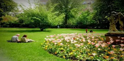 Jardin de l'établissement Renovated, Amazing & Huge Flat of 200 sqm Paris 16