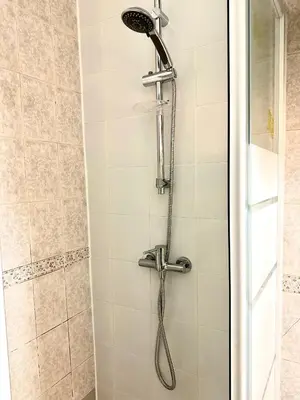 Salle de bains dans l'établissement Bel appartement près de la Place de la République