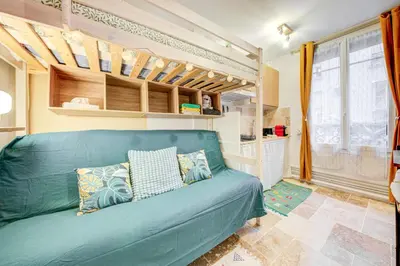 Plan de l'établissement Petit appartement cosy quartier branché entre Bastille et Nation