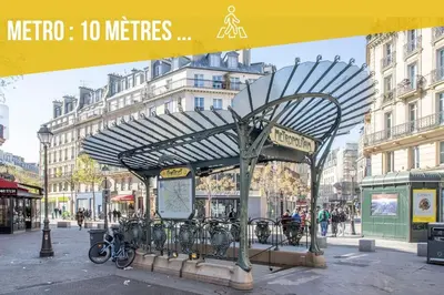 Plan de l'établissement Superbe appartement aux Halles I
