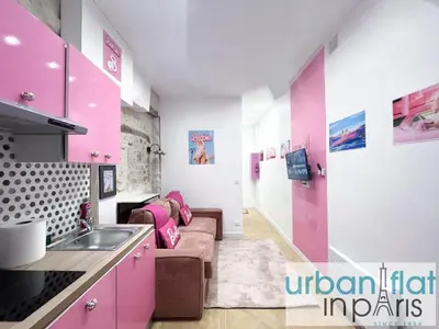 Cuisine ou kitchenette dans l'établissement Urban Flat 193 - Barbie Paris