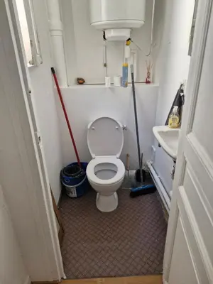 Salle de bains dans l'établissement Bobillot 13e