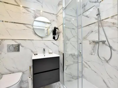 Salle de bains dans l'établissement Authentic apartment - 2BR 6P - near Opéra Garnier