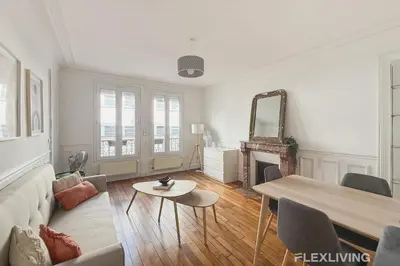 Plan de l'établissement Charming 2-Bedroom Apartment in Paris 5