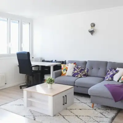 Bright apartment for 4 in Le Kremlin-Bicêtre