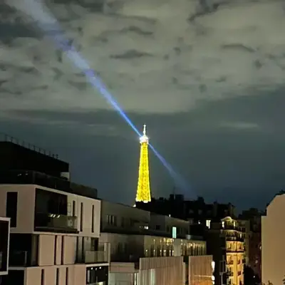 Vue sur la tour Eiffel