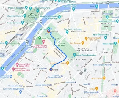 Plan de l'établissement 346 New Suite Niagara - Cosy Apartment Paris Center