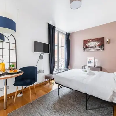 Studio Cosy Paris 5eme Vue Musee Parfait pour 2
