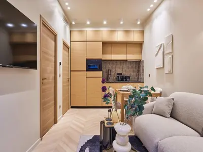 Cuisine ou kitchenette dans l'établissement Apartment Suite Saint Germain Rue de Rennes