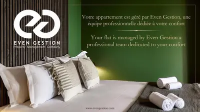 Un ou plusieurs lits dans un hébergement de l'établissement Place Leon Blum - Voltaire - 1 bedroom