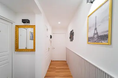Plan de l'établissement Paris Homestay en Rose