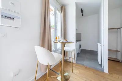 Plan de l'établissement Cozy Studio in the Heart of Issy Close to Paris