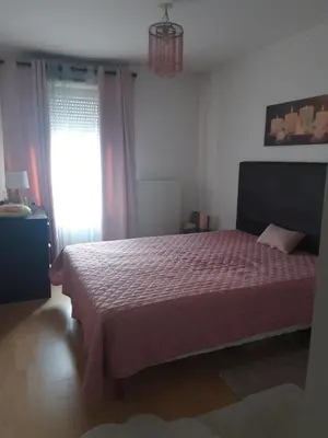 Un ou plusieurs lits dans un hébergement de l'établissement Apartment Le Kremlin-Bicêtre