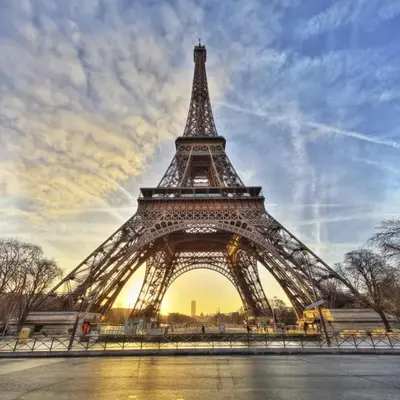 Eiffel Tower Champs De Mars