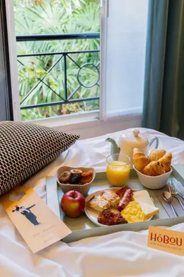 Nourriture dans l'hôtel ou à proximité