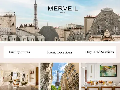 Plan de l'établissement Merveil - Luxury Suite - Marais - Saint Denis I