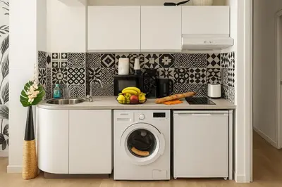 Cuisine ou kitchenette dans l'établissement PERE LACHAISE - MONTMARTRE Paris centre