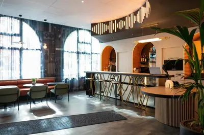 Coin salon dans l'établissement ibis Styles Paris Porte de Versailles - Mairie d'Issy