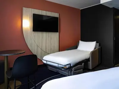 Un ou plusieurs lits dans un hébergement de l'établissement ibis Styles Paris Porte de Versailles - Mairie d'Issy