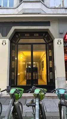 Plan de l'établissement Bel appartement avec Mezzanine pour 4 Personnes au Centre de Paris