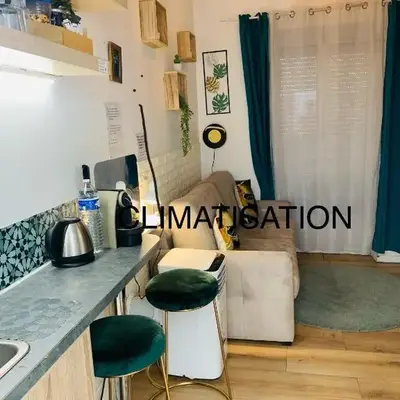Paris studio cosy climatisé